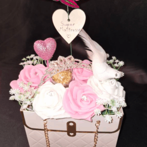 Sac cadeau "Super maîtresse"