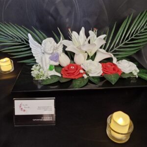 Composition de cimetière Ange
