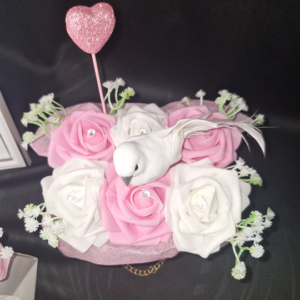 Sac cadeau floral